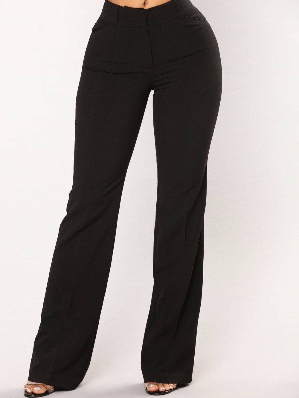 High-Rise flare leg dress pants